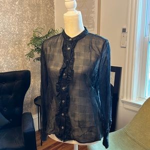 Equipment silk blouse